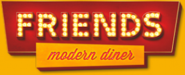 Логотип компании Friends restaurant & bar