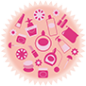 Логотип компании Мир парфюмерии и косметики