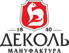 Логотип компании Мануфактура Деколь