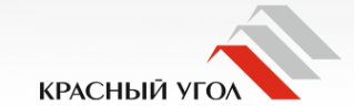 Логотип компании Красный угол