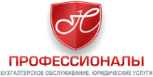 Логотип компании ПРОФЕССИОНАЛЫ. Бухгалтерское обслуживание. Юридические услуги