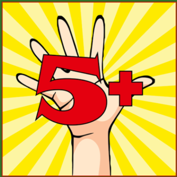 Логотип компании 5+