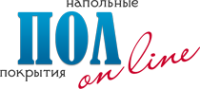 Логотип компании «Пол-онлайн». Продажа напольных покрытий