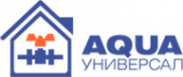 Логотип компании АкваУниверсал, интернет-магазин сантехники