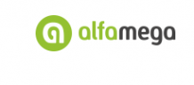 Логотип компании АльфаМега