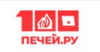Логотип компании 100 печей.ру