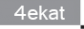Логотип компании 4ekat