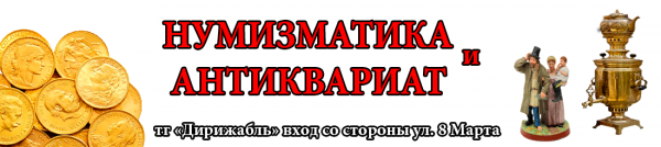 Логотип компании Магазин нумизматики и антиквариата