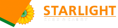 Логотип компании Starlight Cash & Carry