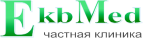 Логотип компании ЕкбМед