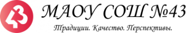 Логотип компании Средняя общеобразовательная школа №43 с углубленным изучением отдельных предметов