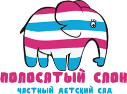 Логотип компании Полосатый слон