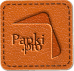 Логотип компании Папки.про