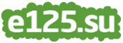 Логотип компании E125.su