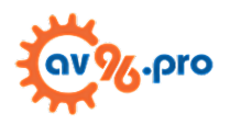 Логотип компании AV96.PRO