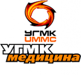 Логотип компании УГМК-Медицина